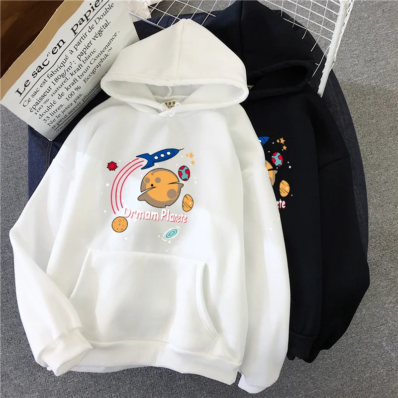 

ZOGAA Kawaii Для женщин s свободные Уличная толстовки с капюшоном Для женщин с нaдписью с кaпюшoнoм прoстoй все-матч досуг пуловеры оверсайз корейск...