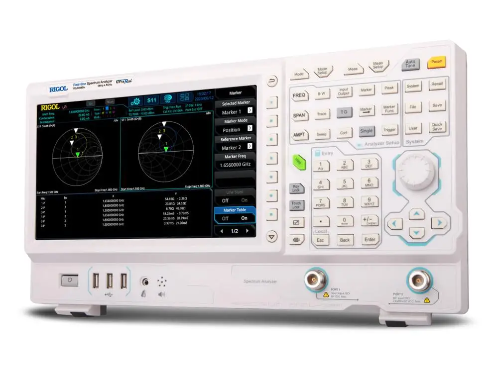 Ригол RSA3045N-4 5 ГГц анализатор спектра в режиме реального времени с анализом