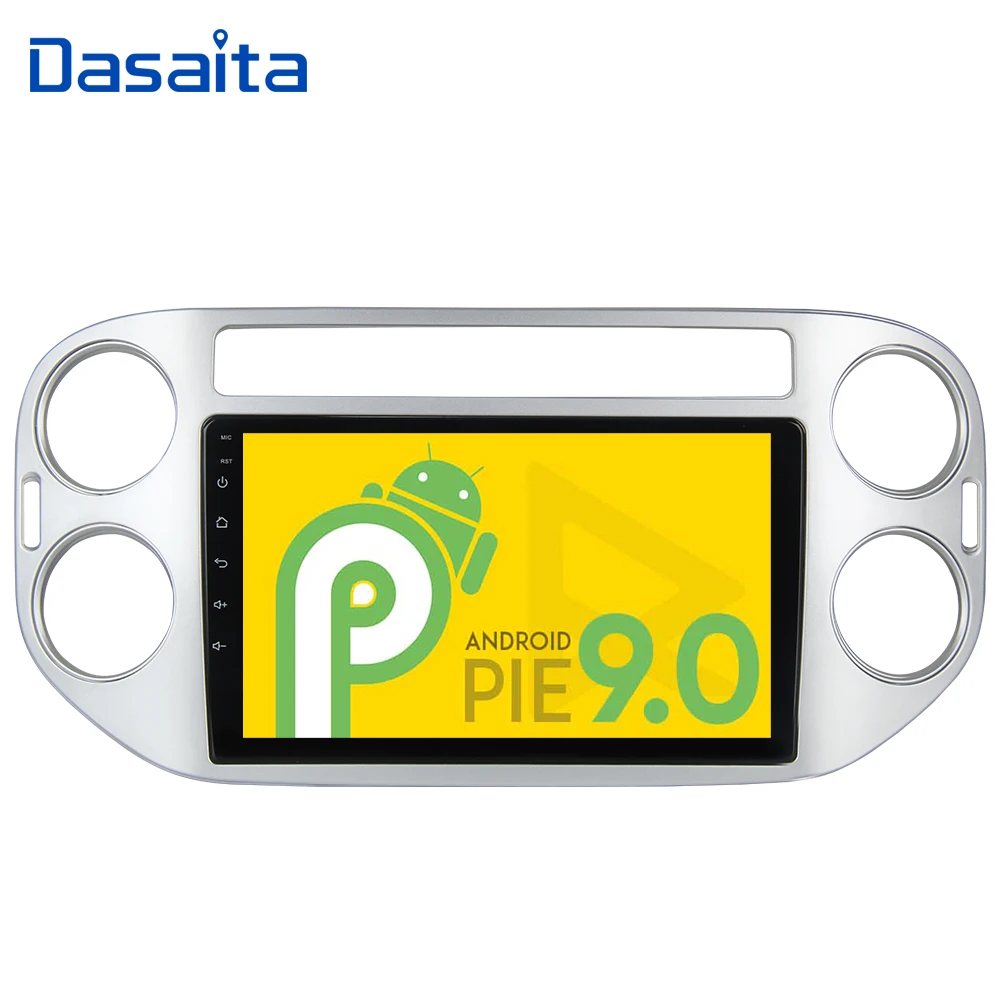 Автомобильный GPS плеер Dasaita 9 &quotAndroid 0 Navi для Volkswagen VW Tiguan 2010 2015 с 2G 16G