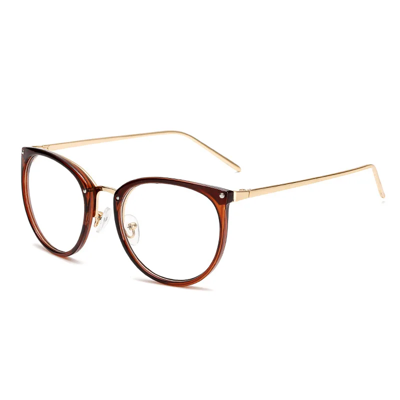 Ahora Leopard Print Glasses Frame Optical Women Men Retro Large Eyeglasses Unisex Transparent Lens Sepactales | Аксессуары для