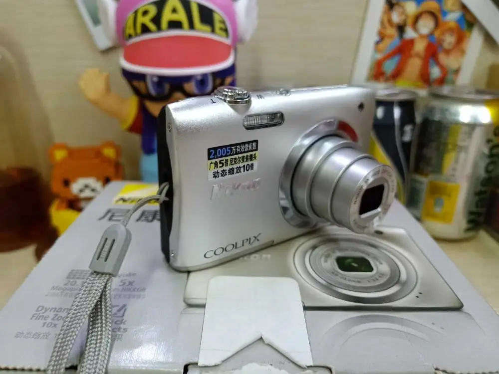 USED NIKON COOLPIX A100 digital camera CCD 5x optical zoom lens 26-130mm equivalent |