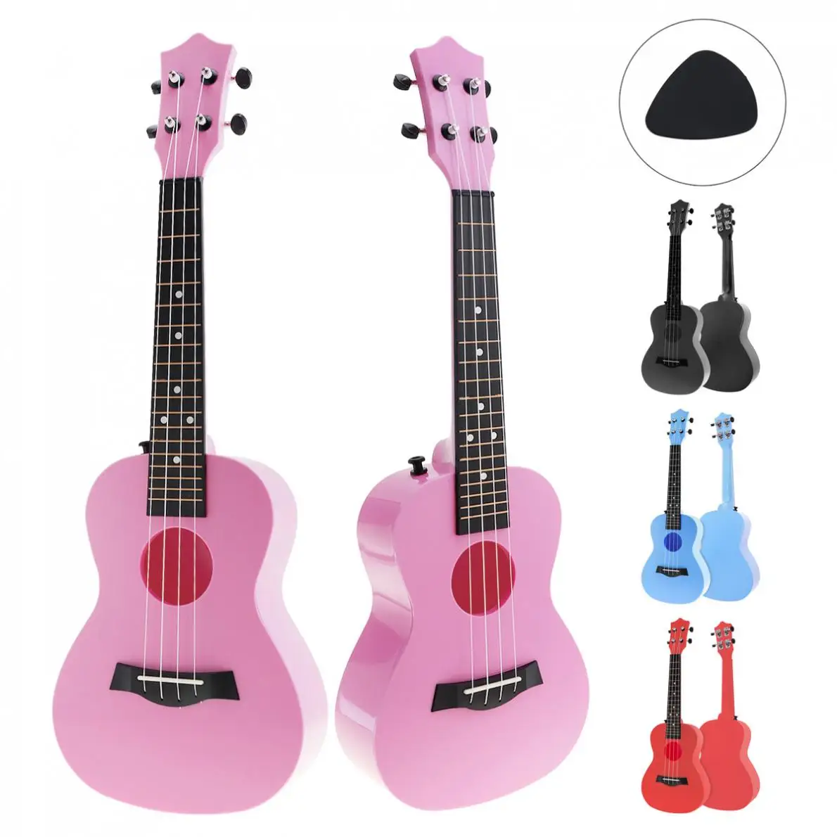 23 дюймовый концертный цветной акустический ukele Uke 4 струны Гавайская гитара ra