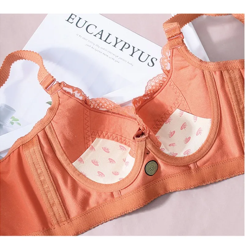 

Womens Corset Bra Underwire Side Support Underwear PUSH-UP Slack-Preventing Care Beautiful COVERAGE BRAS