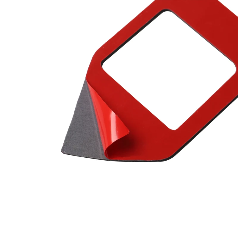 

Real Carbon Fiber Window Lifter Control Window Switch Decor Armrest Panel Trim Car Styling Accessories For Mustang