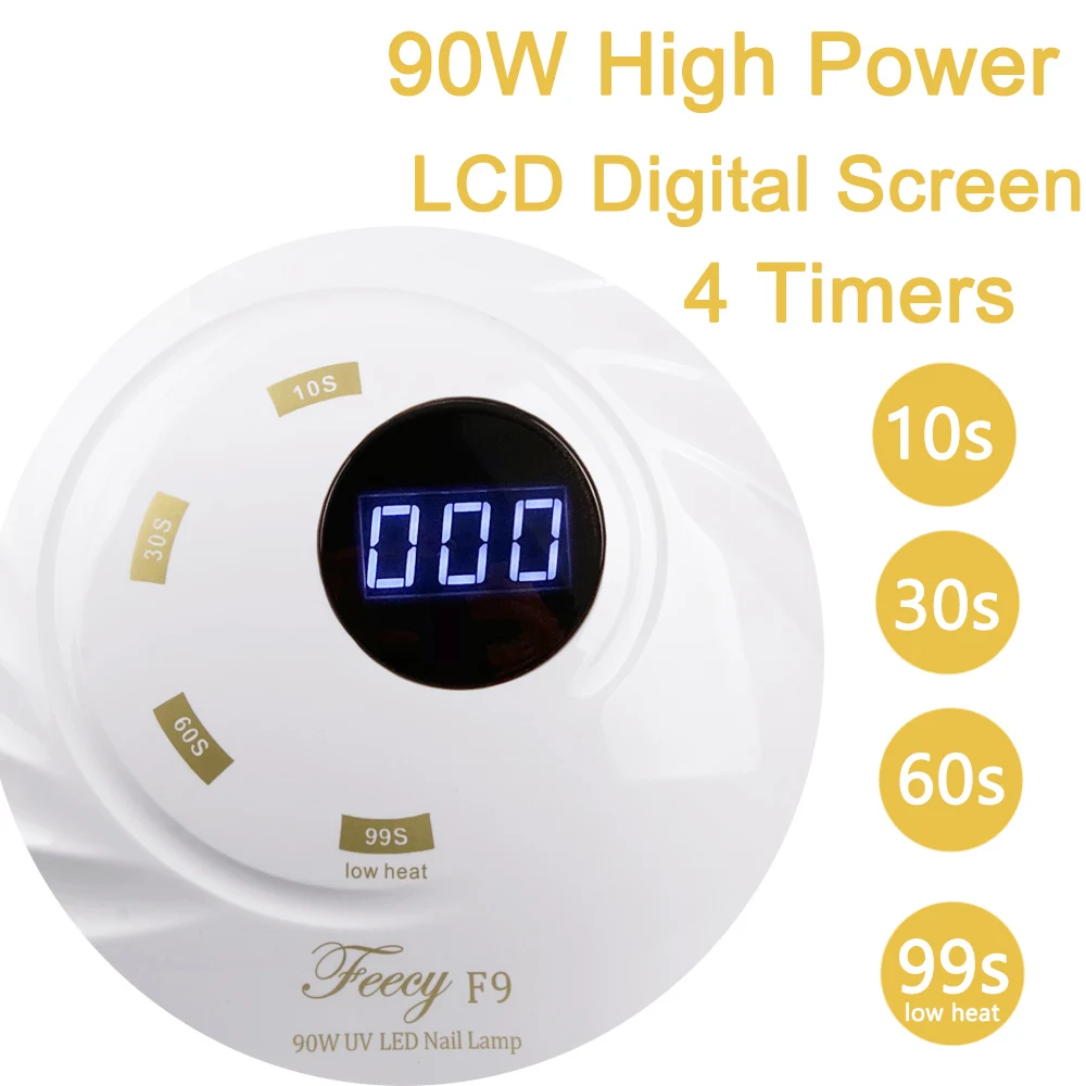 Лампа для гель-лака Sun One Ice 48W SUN UV сушилка для ногтей с LED-лампой Feecy.