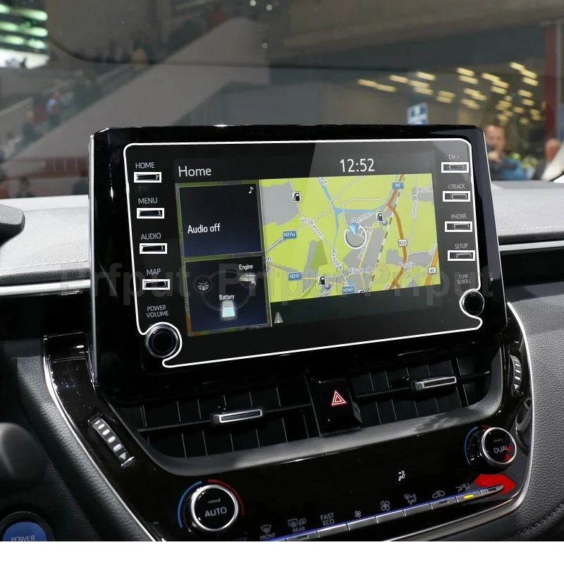 Защитная пленка на экран из закаленного стекла для Toyota corolla/C-HR 2019 2020 8 дюймов |