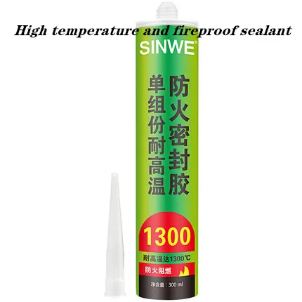 

High temperature and fireproof sealant