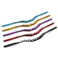 bicycle handlebar aluminum alloy bike handlebar accessories with clear scale durable aluminum alloy bike handlebar
