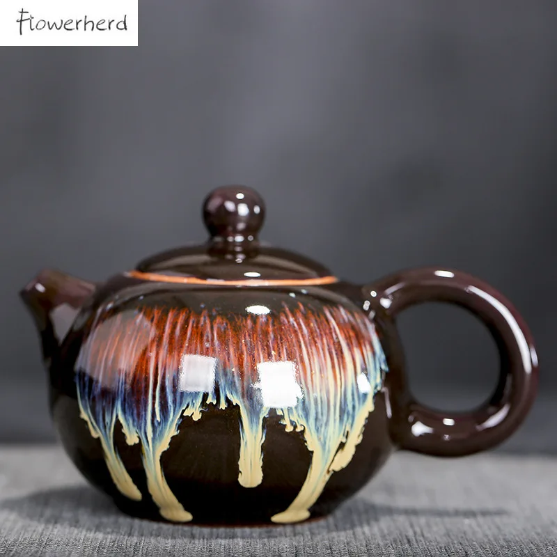 

Ceramic Tea Cup Porcelain Teacup Teaware Kung Fu Tea Set Cup Kiln Change Glaze Pottery Tea Pot Tea Caddy Tea Infuser Gaiwan