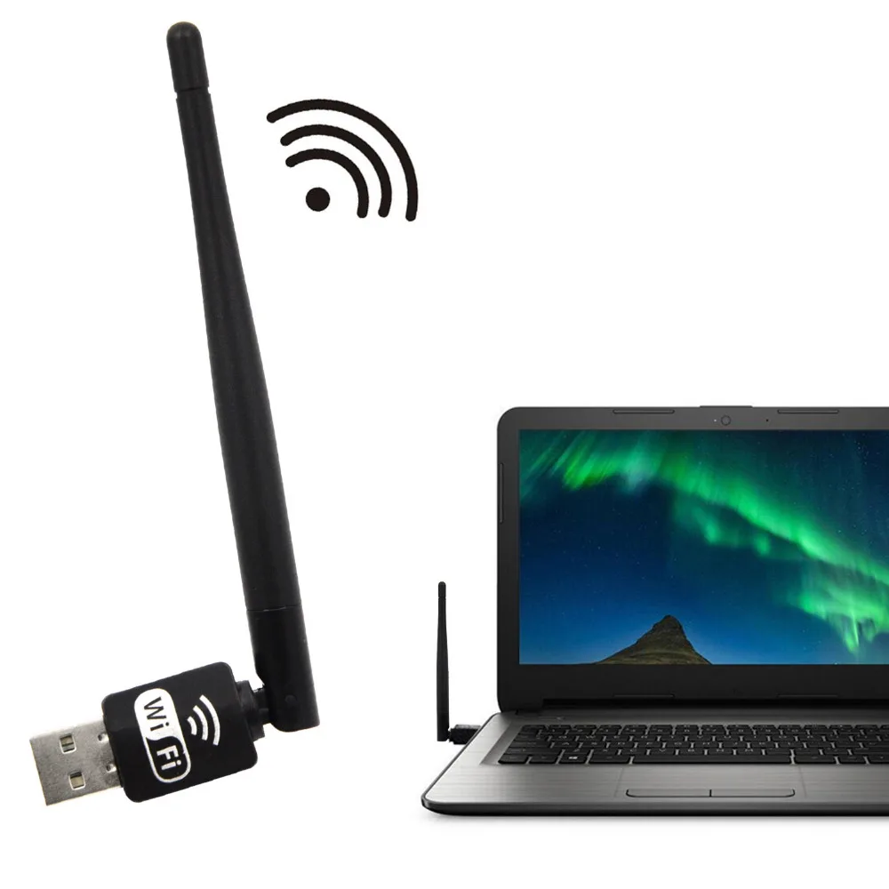 USB Wi Fi адаптер VONETS с антенной 150 Мбит/с|wireless network card|network cardusb wifi receiver |
