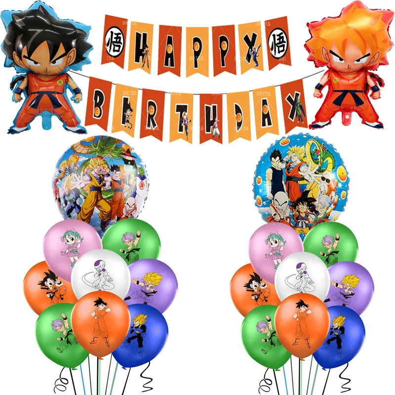 Фольгированные воздушные шары WUKONG в виде дракона из мультфильма японское аниме