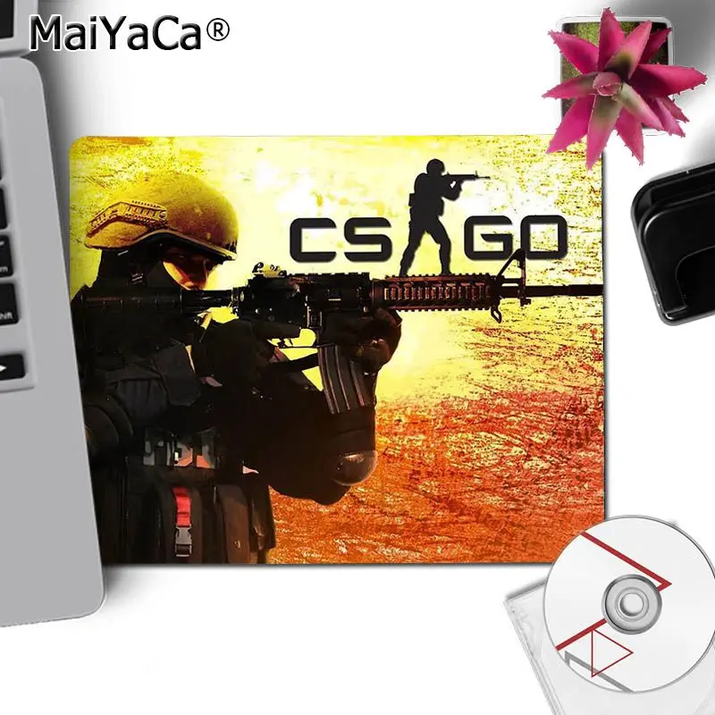 No Lock Edge25x29cm MaiYaCa крутой csgo Counter Strike комфортный маленький коврик для мыши игровой резиновый коврик для мыши ПК Компьютерная Коврик Для Мыши для ПК ноутбука - Цвет: No Lock Edge25x29cm