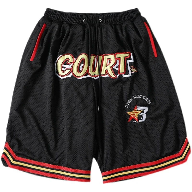 

Summer 2021 Shorts Streetwear Men Fashion Casual Training Short Joggers Pants Male Elastic Waist WB140