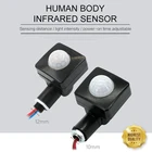 Водонепроницаемый уличный 85-265 в IP65 датчик движения, регулируемый ИК-переключатель, инфракрасная сигнализация, светодиодный прожектор, ИК-датчик движения