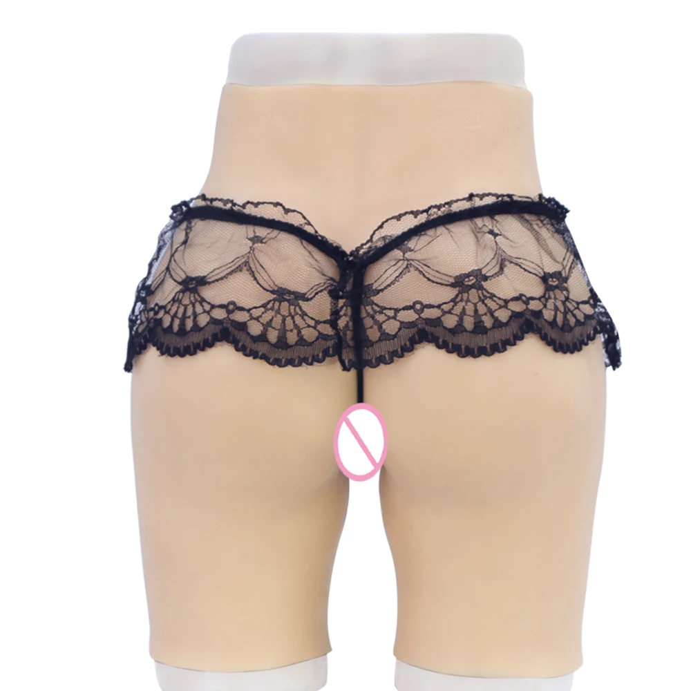 Crossdresser hip enhancer силиконовые трусики Drag queen Shemale для трансвеститов транссексуалов влагалища ягодицы мягкое нижнее белье