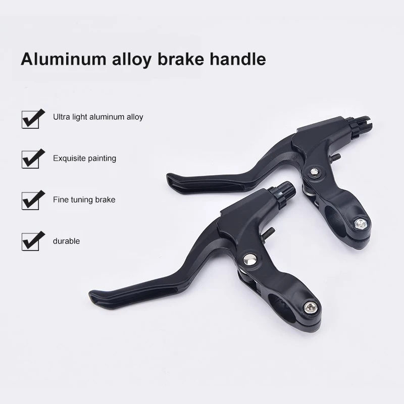 

Bike Brake Lever Aluminum Alloy Durable V-Brake Disc Brakes Lever Mountain Road Bicycle Parts Handle Crank Cycling Accessories
