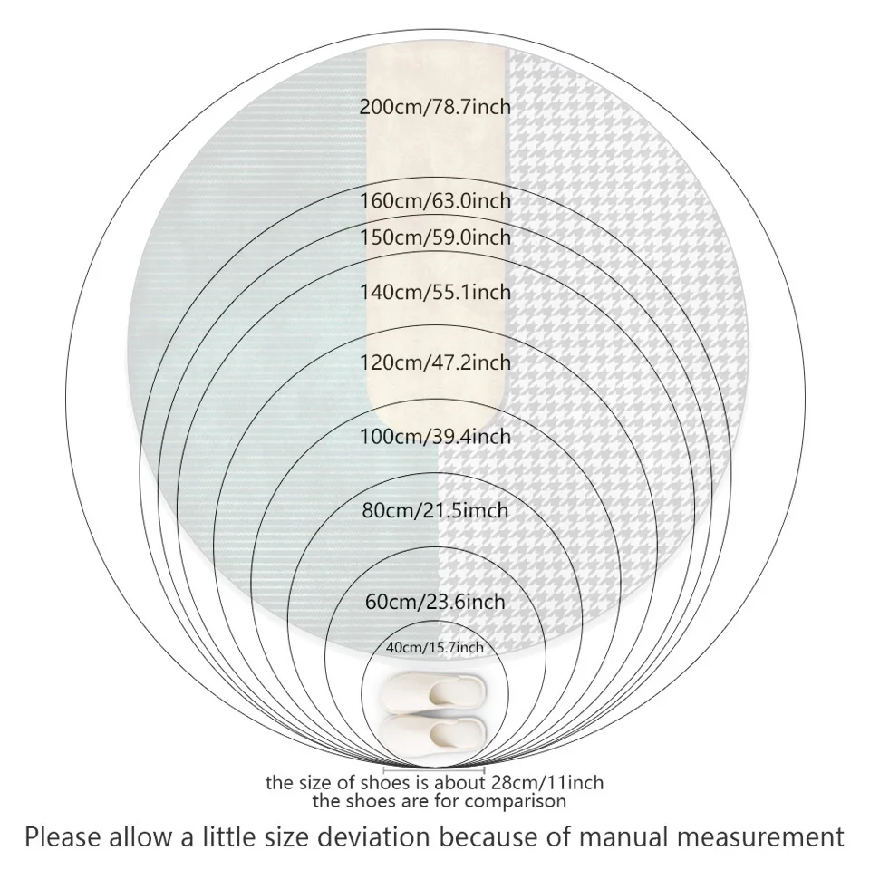 Зеленый нефритовый круглый коврик в скандинавском стиле для гостиной желтый с