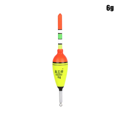 1pc 2 styles eva mousse lumineuse balle boia bobber nocturne stick éclats flottants flottant accessoires de pêche de camping extérieur