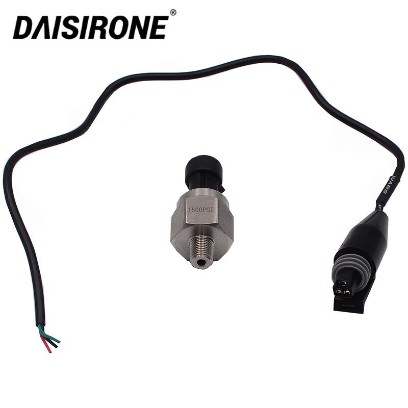 DC 5V 1/8NPT датчик давления из нержавеющей стали масло воздух вода 30/100/150/200/300/500/1000/1600