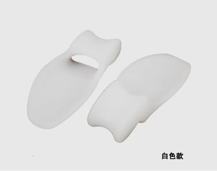 

2Pcs=1Pair Silicone Toes Separator Bunion Bone Ectropion Adjuster Toes Outer Appliance Foot Care Tools Hallux Valgus Corrector