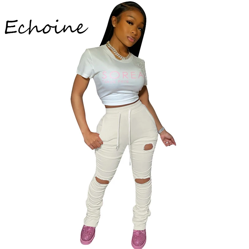 

Женские повседневные расклешенные брюки, плиссированные спортивные штаны с дырками и карманами, спортивные брюки, женские джоггеры, Женски...