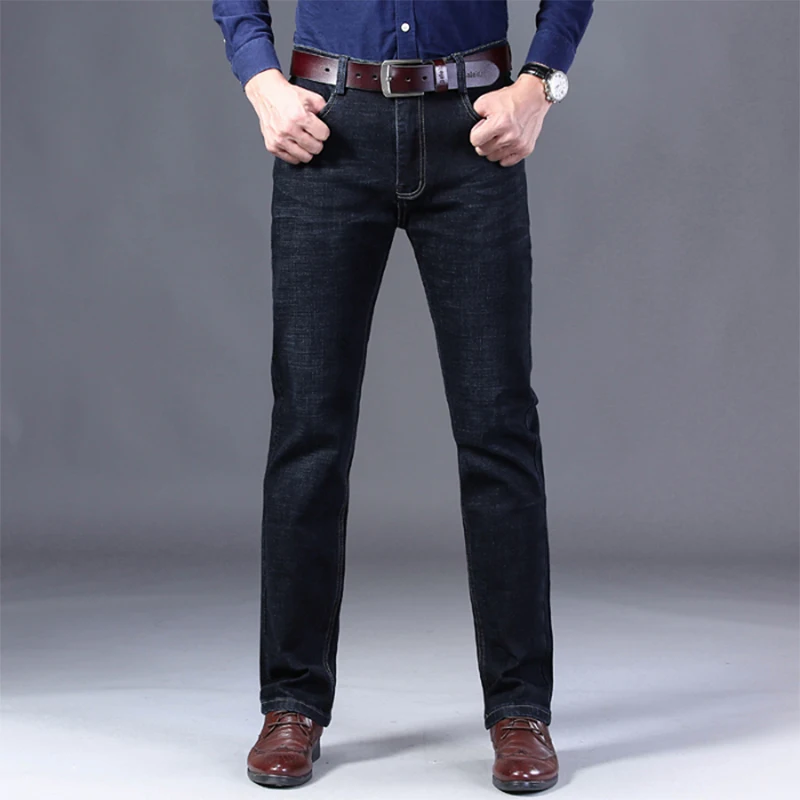 VOMINT мужские джинсы новинка Бизнес Стиль повседневные хлопок стрейч Мужские