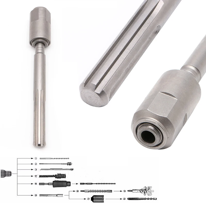 1 SDS Max To Plus Chuck Adaptor Converter Shank Quick fit for Hilti Makita | Инструменты