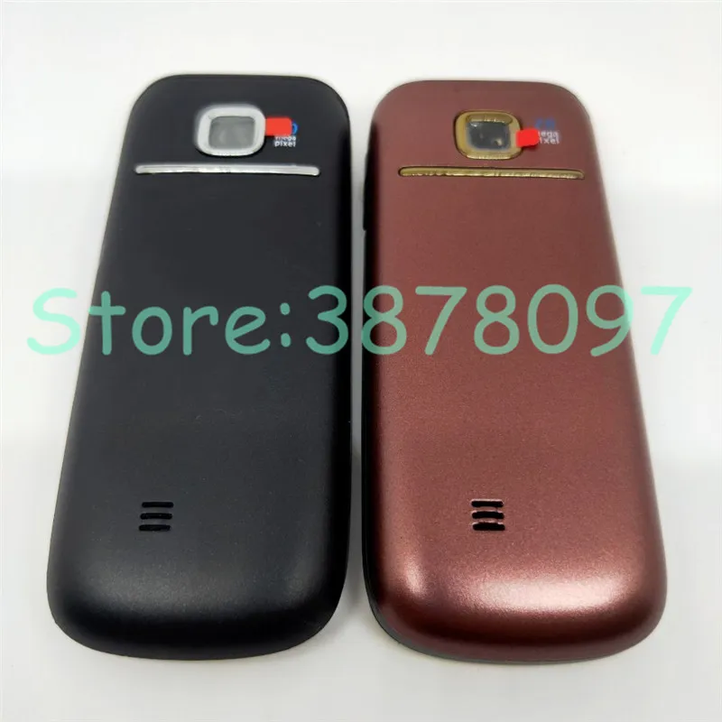 10 шт./лот корпус чехол для Nokia 2700 полный мобильного телефона крышка батареи