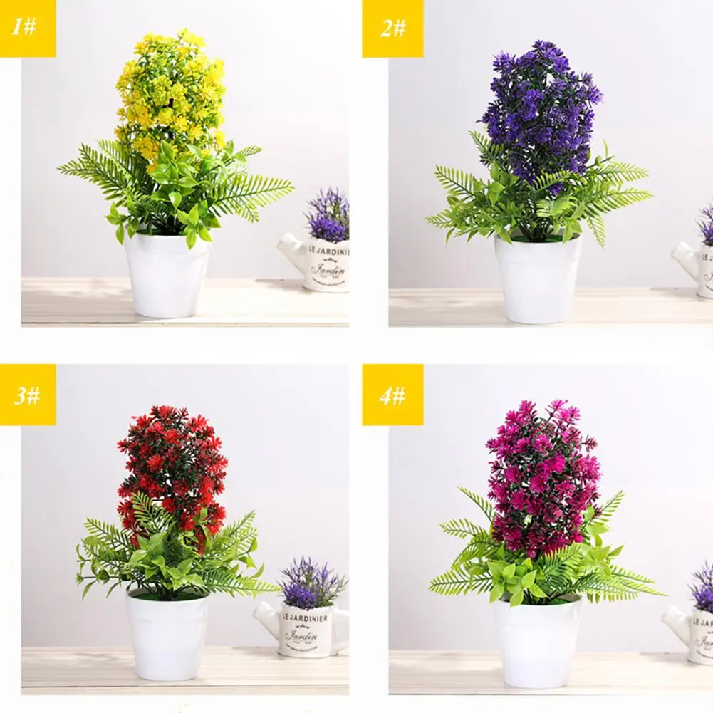 Украшение искусственный цветок для дома офиса чайного столика ландшафта в