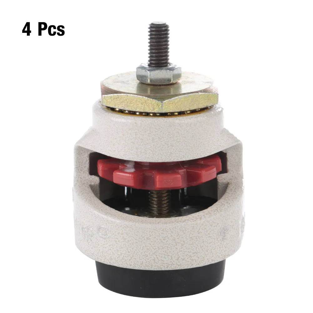 

4pcs Heavy Duty Level Adjustment Caster Threaded Stem Industrial Roller Wheel