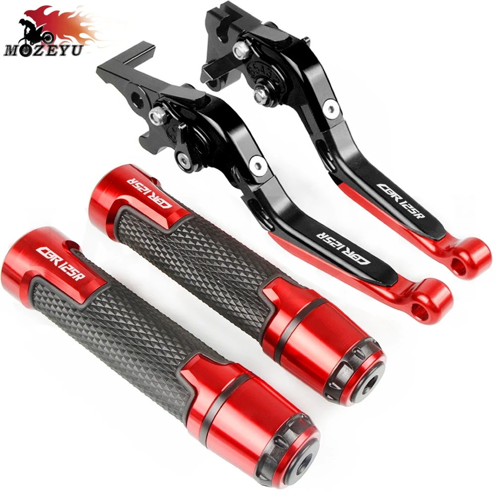 Для HONDA cbr CBR125R CBR 125R 2005 CNC Регулируемый рычаг тормоза сцепления и ручки руля 125r