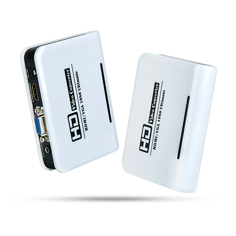 Домашний HD 1080P видео оборудование HDMI в VGA конвертер коробка аудио адаптер для Chromecast Miracast Anycast Android Netflix Youtube