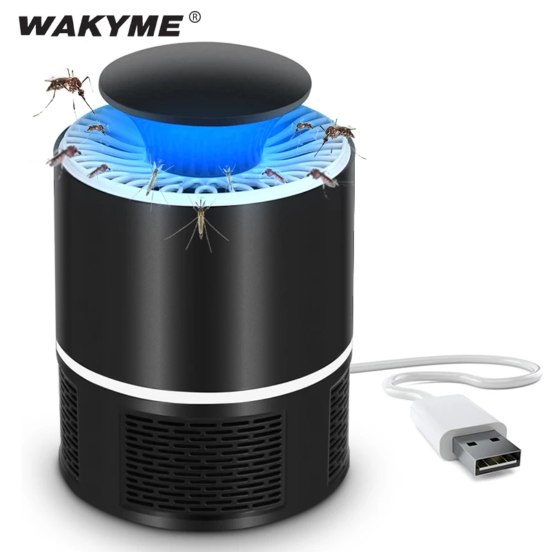 Отпугиватель комаров WAKYME USB лампа для уничтожения насекомых УФ светильник