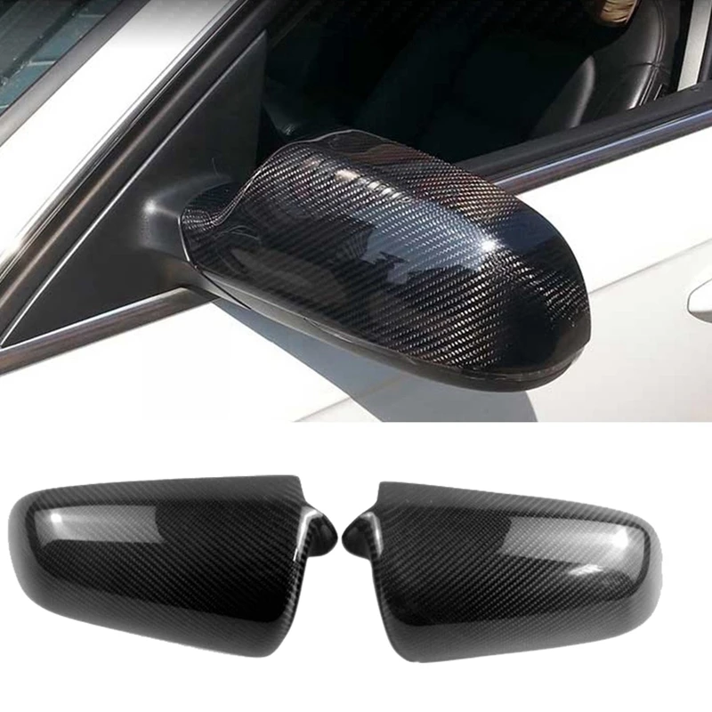 

Для A4 B7 A3 A6L S6 C6 2005-2008 углеродного волокна Боковая крышка зеркала заднего вида отделкой сторона боковое зеркало шапки