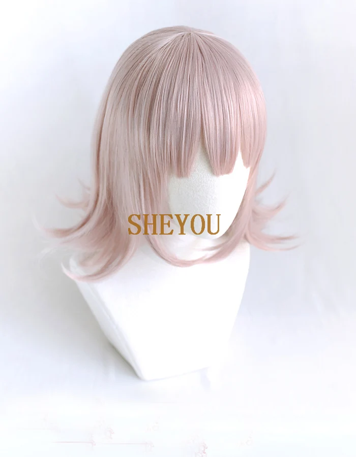 Парик для косплея Super DanganRonpa Dangan Ronpa Chiaki Nanami термостойкий синтетический с