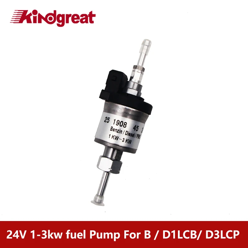 

2Pcs/lot 24v 18ml 1-3kw Electric Fuel Pump 25190845 For Eberspacher Airtronic D1L D1LC D3LC Diesel Parking Heaters