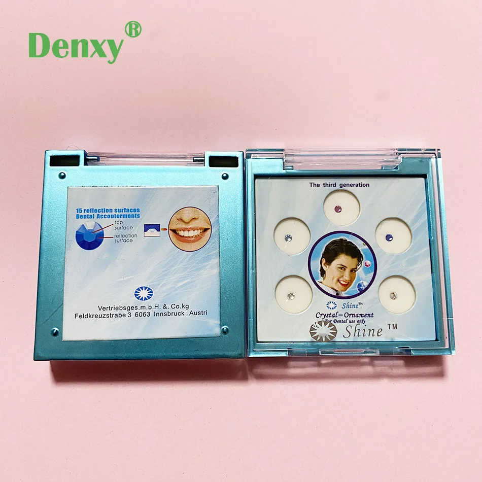 3 коробки зубные кристаллы Denxy камень для зубов Алмазное украшение отбеливания