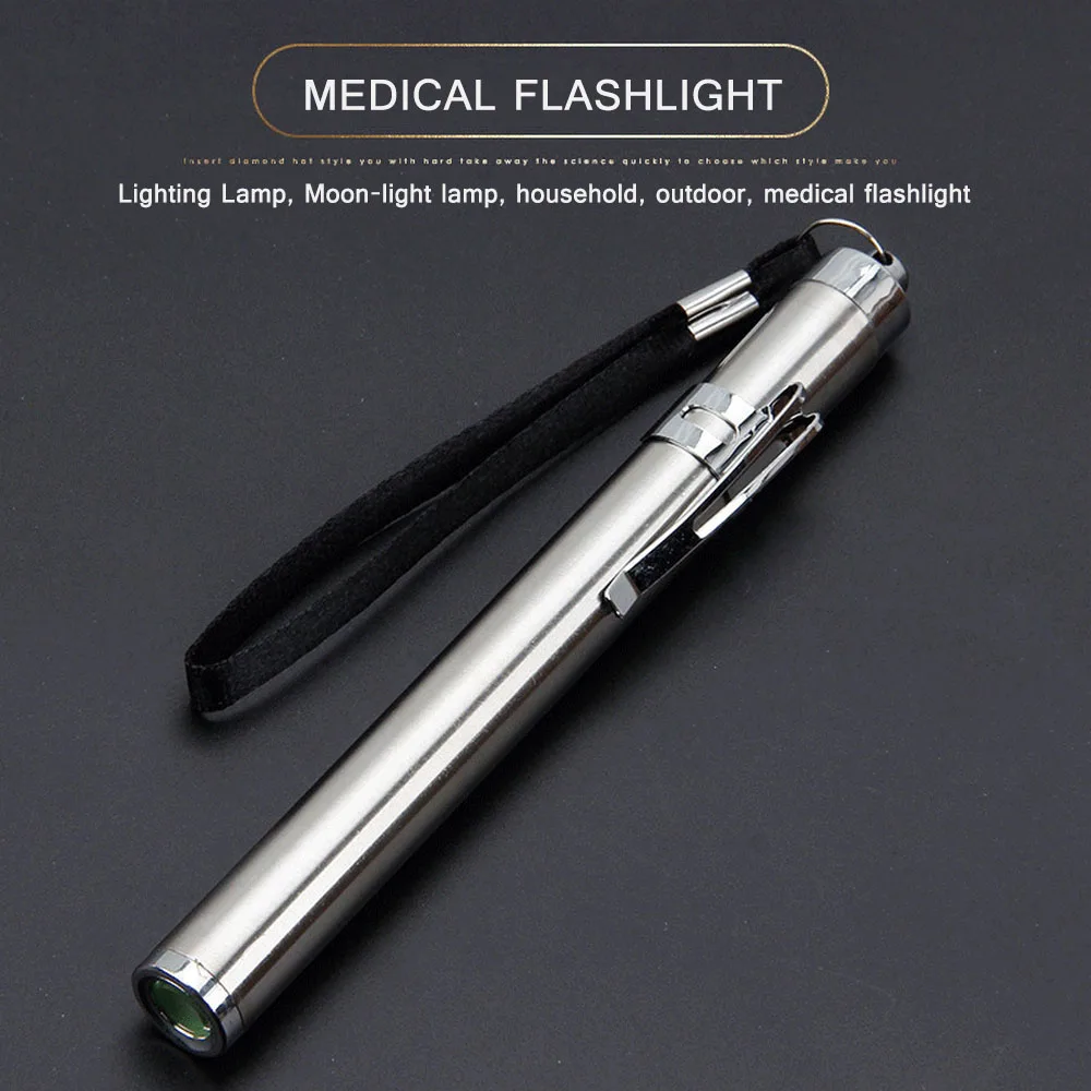 Светодиодный мини-фонарик фонарик модный портативный медицинский с батареей ААА