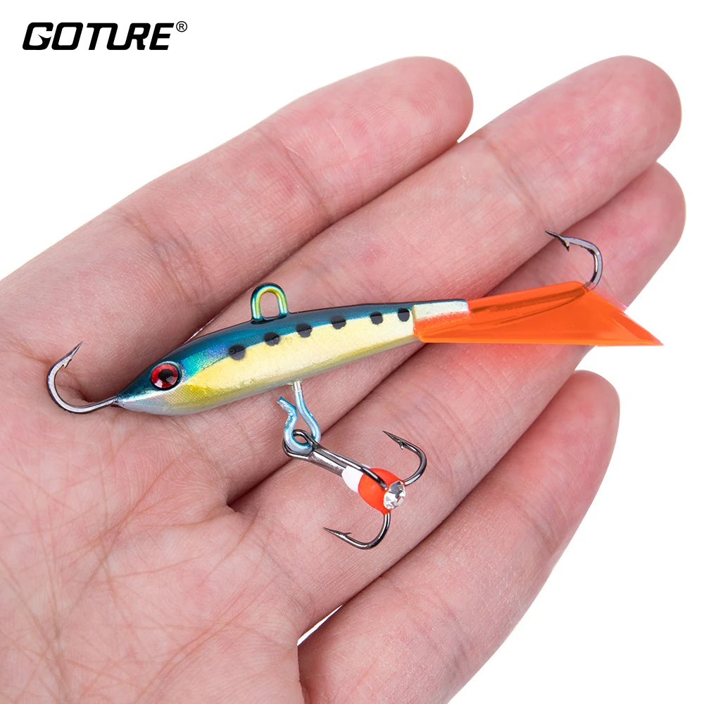 Goture Balance для зимней рыбалки Mormyshki 7 см 13 г приманка ледовой вертикальная окуня