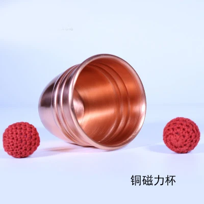 Супер медная отбивная чаша (диаметр 7 см) магические фокусы Кубок и шарики крупным