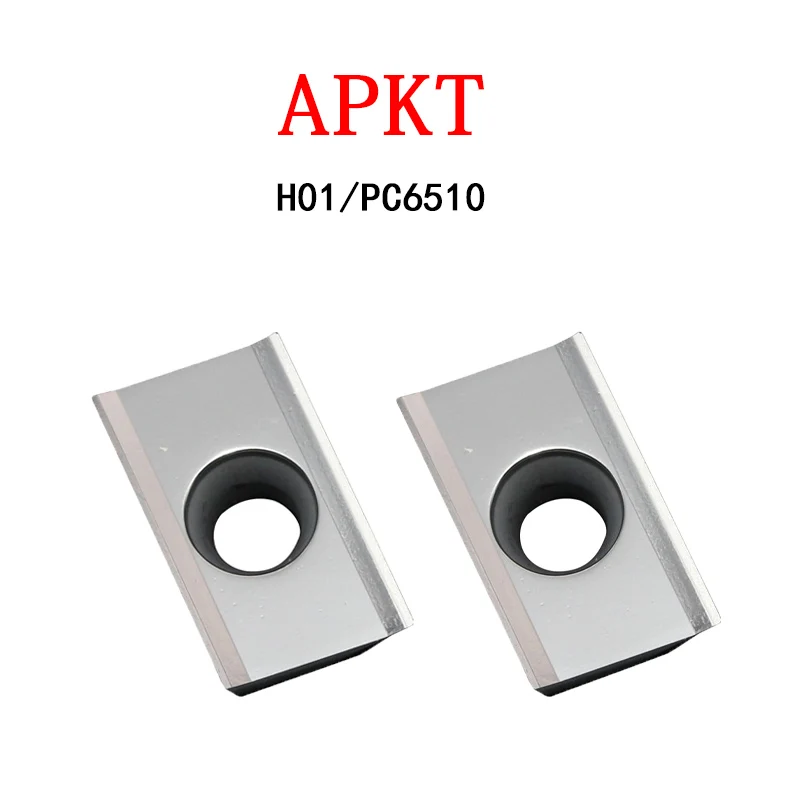 

APKT APKT1135 APKT1604 APKT16 APKT1135PDFR APKT1604PDFR MA3/MM/MA H01 PC6510 Milling Inserts CNC Cutting Machine Lathe Tool