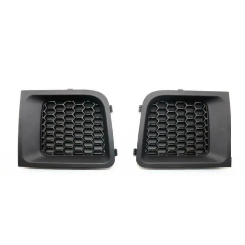 

Black Bumper Grille Bezel #5XB62LXHAA 2pcs ABS Cover Front LH + RH Parts