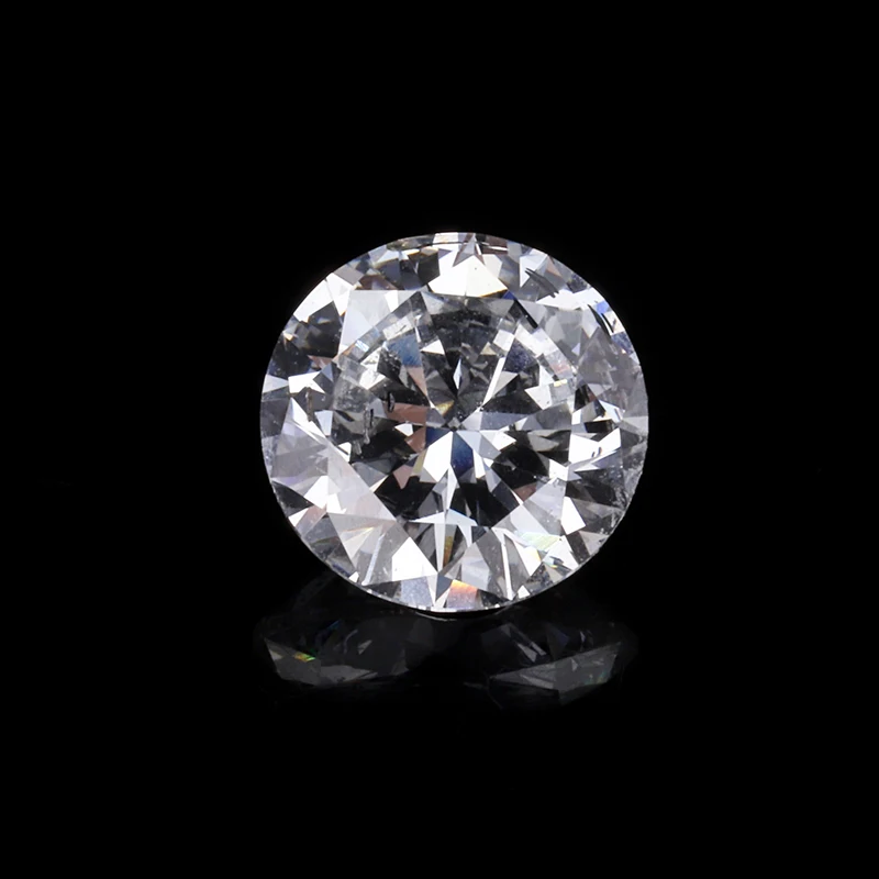 Алмаз круглой формы 1 карат DEF белого цвета прозрачность SI HPHT/CVD Выращенный в
