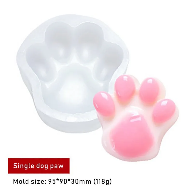 Cartoon Cat Claw Silicone Mold For Cake Decorating DIY Home Baking Candy Pudding Molds Candle Epoxy | Дом и сад