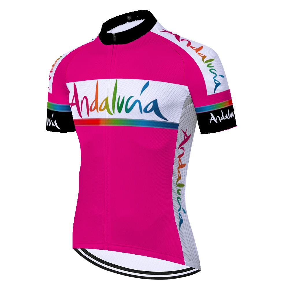 2020 профессиональная команда Андалусии maillot ciclismo hombre verano летняя быстросохнущая
