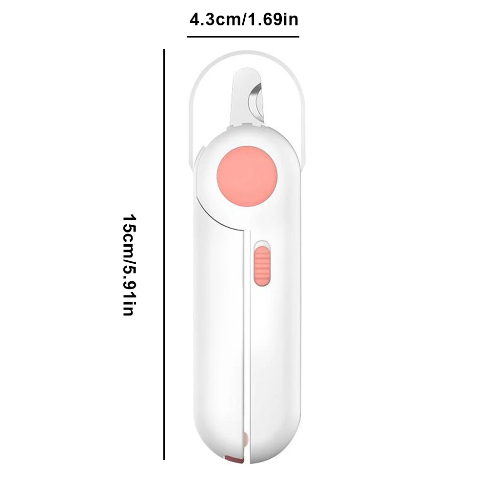 

Pet Nail Clipper Scissors Professional LED Safety Nail Clippers Stainless Steel Convenient Nail Cutter Pet Dog Cat Claw Toe Clea