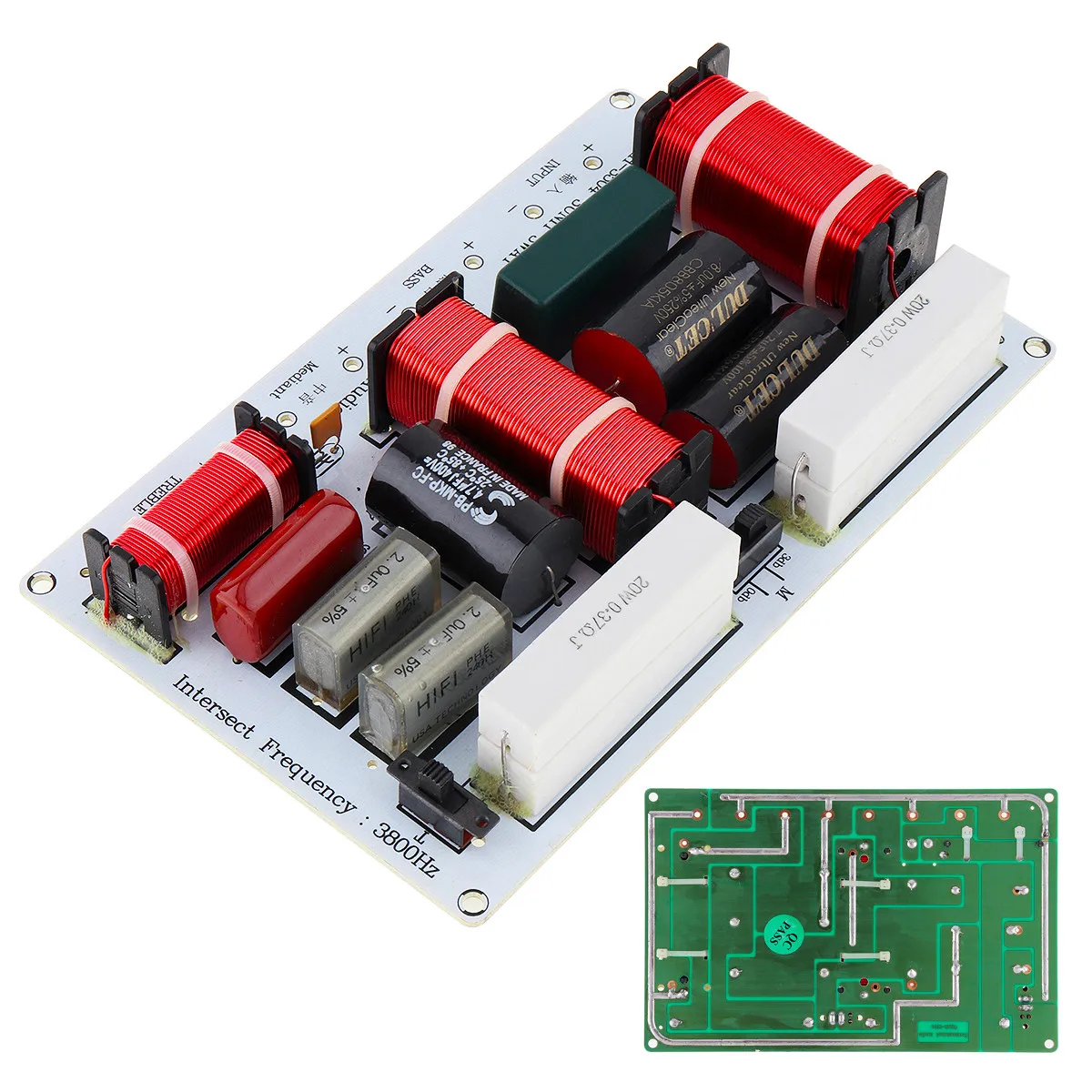 Тройной Средний басовый динамик 350 Вт аксессуары для автомобиля |