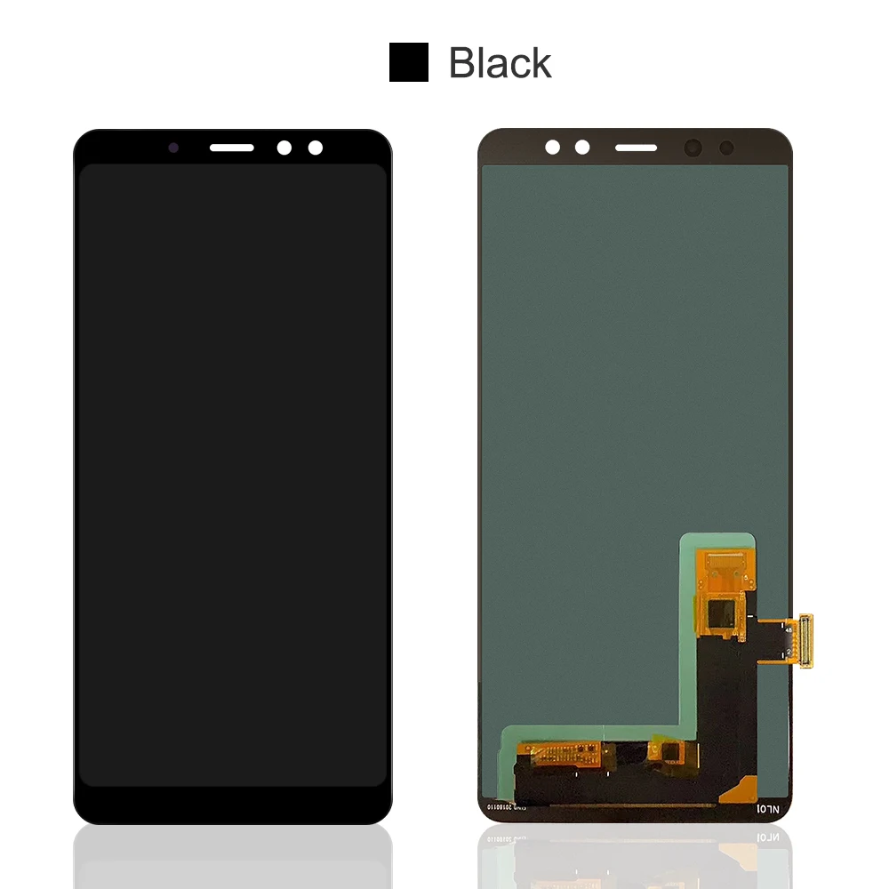 ЖК-дисплей Super AMOLED 6 0 ''для Samsung A8 plus 2018 A730 A730F дисплей с сенсорным экраном и