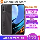 Смартфон Xiaomi Redmi 9T, глобальная версия дюйма, 4 Гб ОЗУ, 64 ГБ128 Гб ПЗУ, Snapdragon 662, задняя камера 48 МП, Аккумулятор 6000 мАч, Bluetooth 5,0