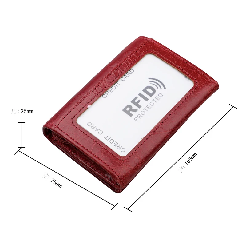 WESTAL женский маленький кошелек из натуральной кожи Женский тонкий/тонкий